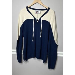 Vintage T. Dalton U.S.A. 1980 Lake Placid Olympic Hockey Sweater Sz XS